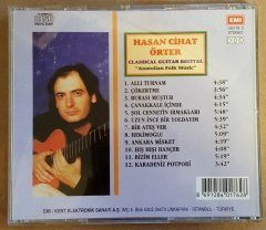 HASAN CİHAT ÖRTER - ANATOLIAN FOLK MUSIC / CLASSICAL GUITAR RECITAL (1994) - CD 2.EL