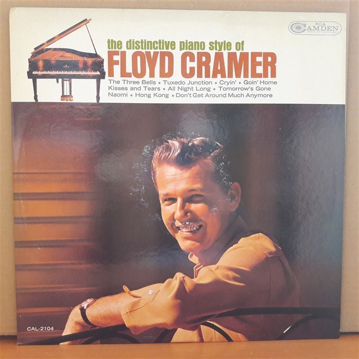 FLOYD CRAMER - THE DISTINCTIVE PIANO STYLE OF (1966) - LP 2.EL PLAK