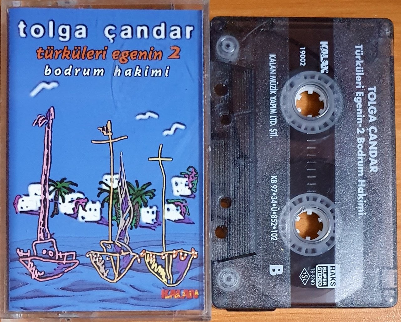 TOLGA ÇANDAR - TÜRKÜLERİ EGENİN 2 / BODRUM HAKİMİ (1997) - KASET KALAN MÜZİK 2.EL