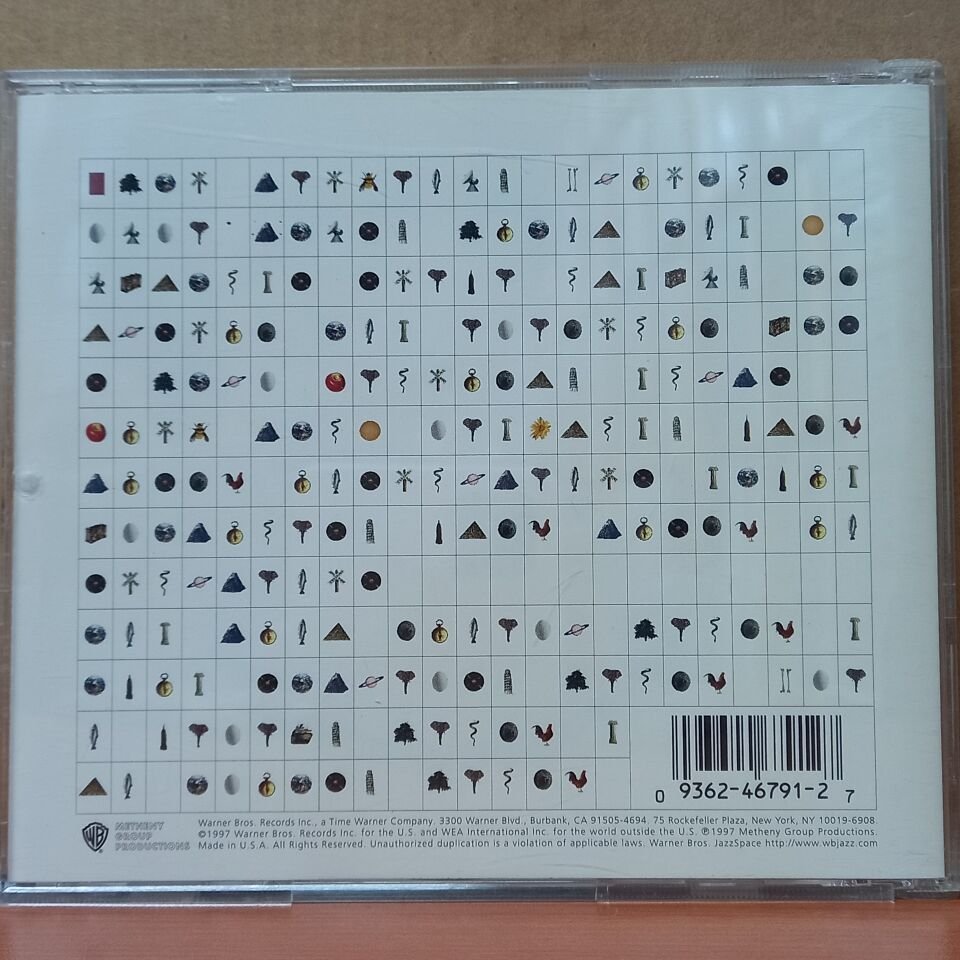 PAT METHENY GROUP - IMAGINARY DAY (1997) - CD 2.EL