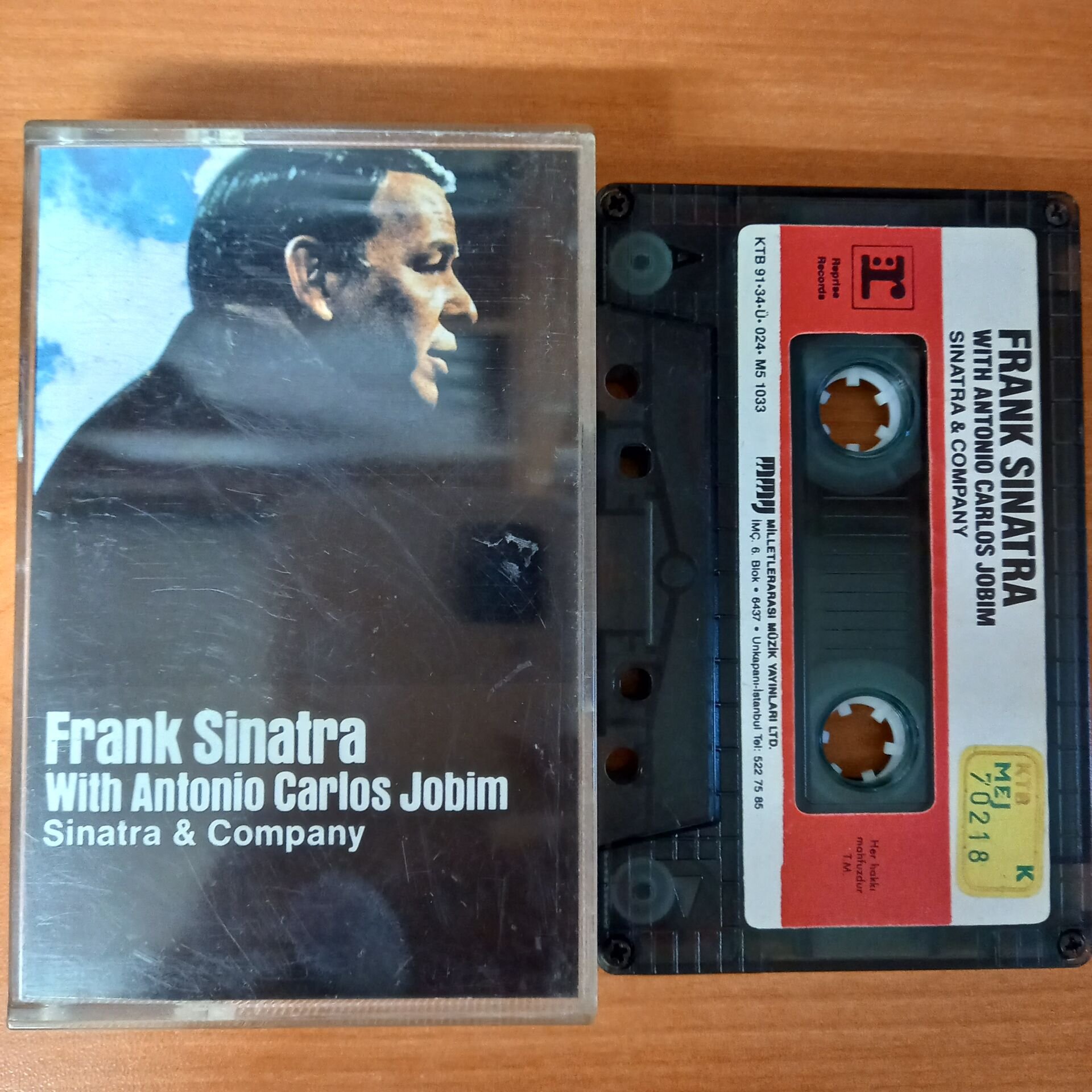 FRANK SINATRA WITH ANTONIO CARLOS JOBIM - SINATRA AND COMPANY (1991) - KASET 2.EL