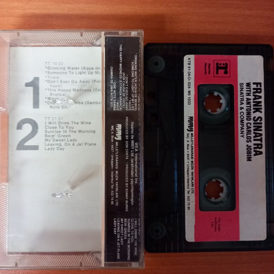 FRANK SINATRA WITH ANTONIO CARLOS JOBIM - SINATRA AND COMPANY (1991) - KASET 2.EL