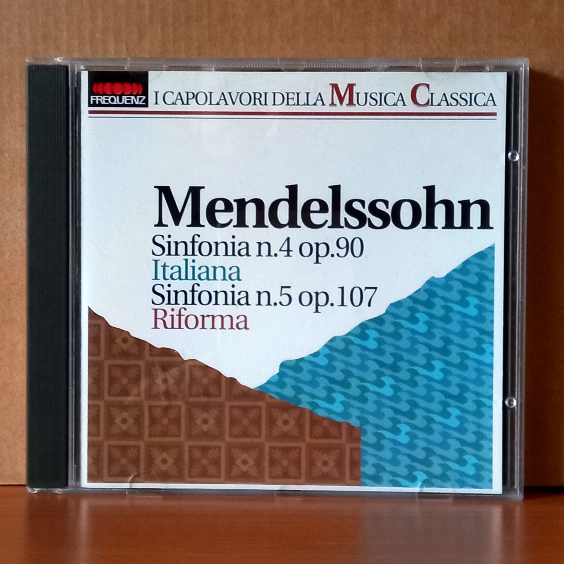 MENDELSSOHN: SINFONIA N.4 OP.90 ITALIANA / SINFONIA N.5 OP.107 RIFORMA / LONDON SYMPHONY ORCHESTRA, ALFRED SCHOLZ (1991) - CD 2.EL