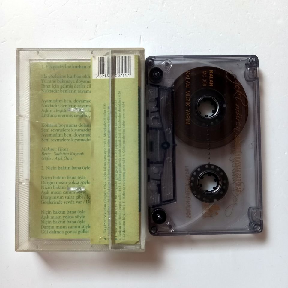 ZEKİ MÜREN - SAADETTİN KAYNAK ŞARKILARI (2001) - KASET 2.EL