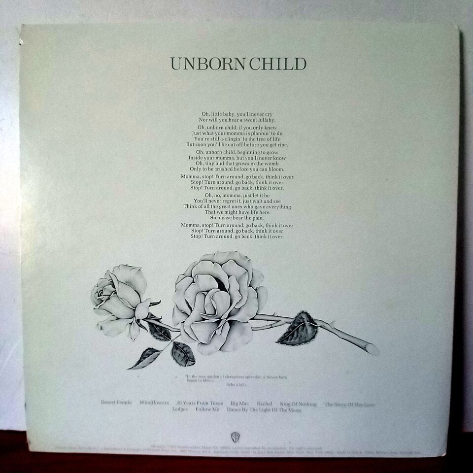 SEALS & CROFTS – UNBORN CHILD (1974) - LP 2.EL PLAK