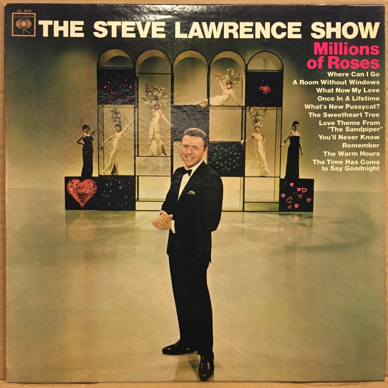 STEVE LAWRENCE - MILLIONS OF ROSES (1965) MONO 2.EL PLAK