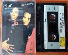 MILLI VANILLI - ALL OR NOTHING (1988) MMY CASSETTE MADE IN TURKEY ''USED'' PAPER LABEL