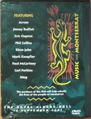MUSIC FOR MONTSERRAT 1997 - SNAP CASE DVD 2.EL
