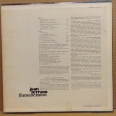 JUAN SERRANO - FLAMENCISIMO 1972 FLAMENKO 2.EL PLAK