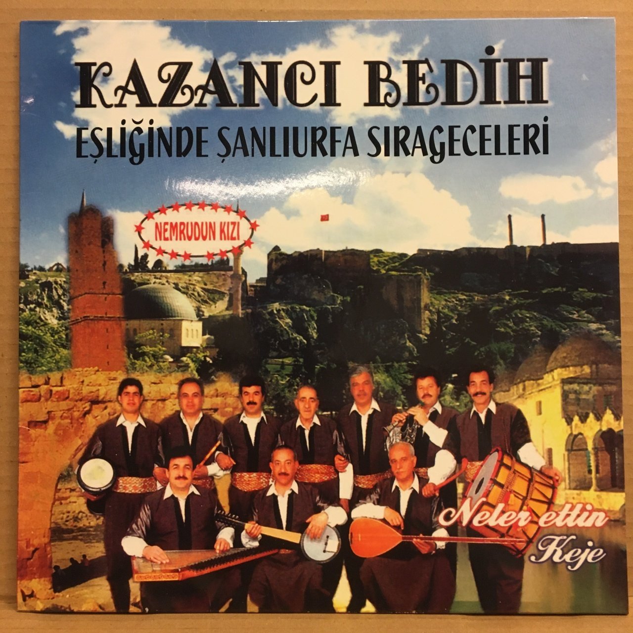 KAZANCI BEDİH EŞLİĞİNDE ŞANLIURFA SIRAGECELERİ 2.EL PLAK