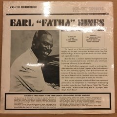 EARL ''FATHA'' HINES CORONET RECORDS 1964 SIFIR PLAK