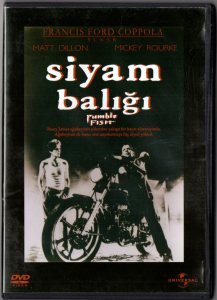 SİYAM BALIĞI - RUMBLE FISH - MATT DILLON - MICKEY ROUKE - NICOLAS CAGE - DENNIS HOPPER - FRANCIS FORD COPPOLA - DVD 2.EL