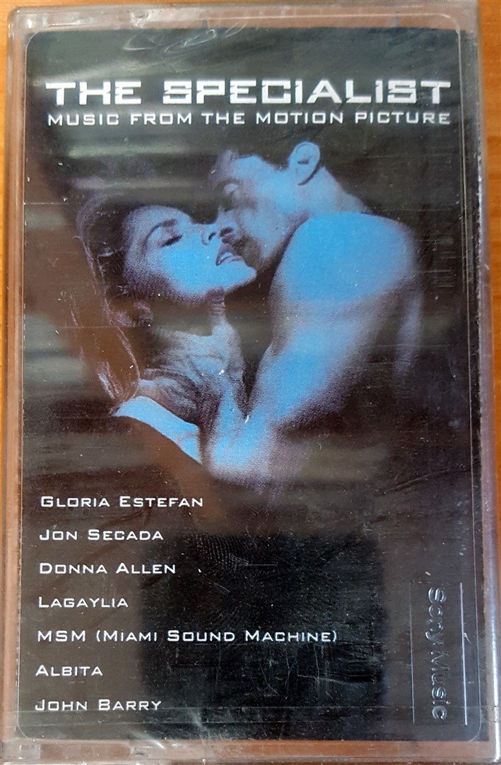 THE SPECIALIST - SOUNDTRACK GLORIA ESTEFAN JON SECADA MSM DONNA ALLEN ALBITA (1994) SONY CASSETTE MADE IN TURKEY ''NEW''