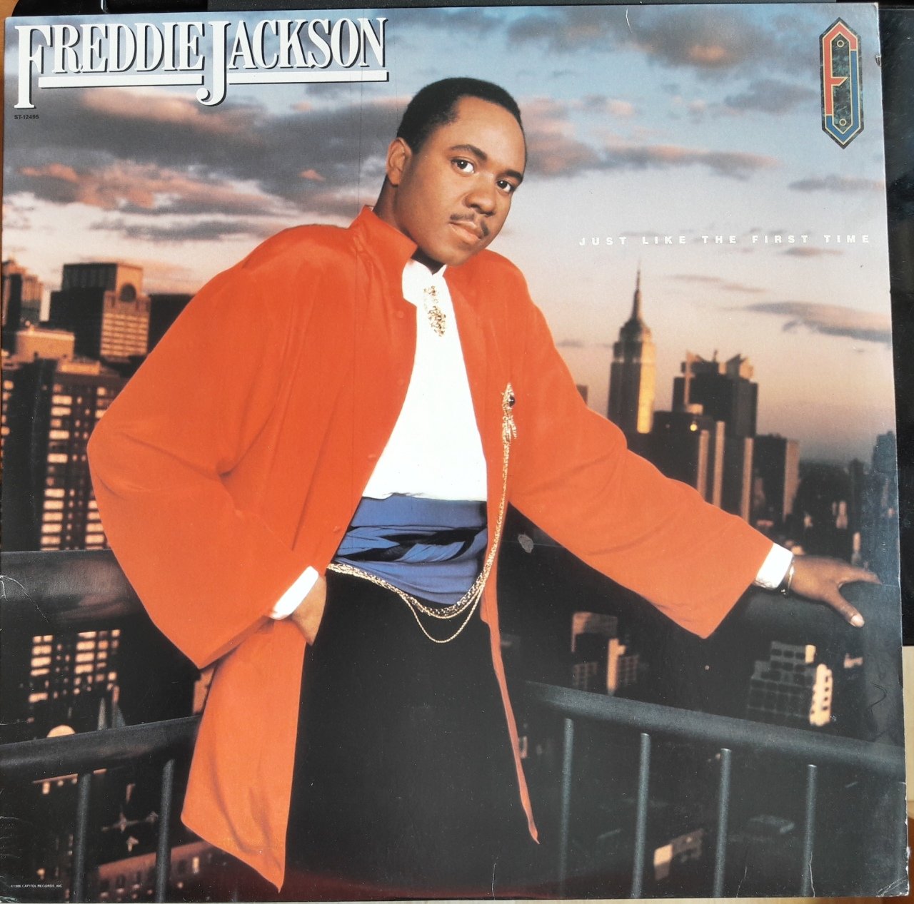 FREDDIE JACKSON - JUST LIKE THE FIRST TIME (1986) - PLAK 2.EL