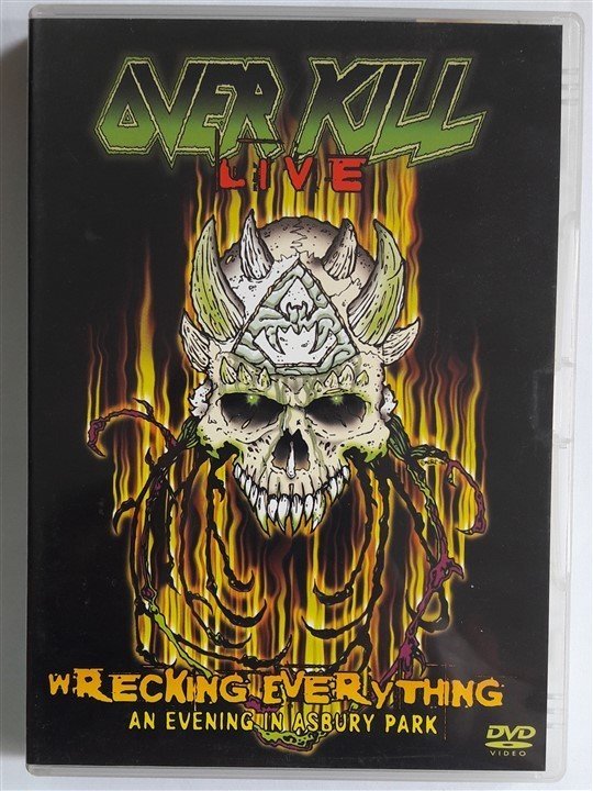 OVER KILL - WRECKING EVERYTHING AN EVENING IN ASBURY PARK - 2DVD 2.EL