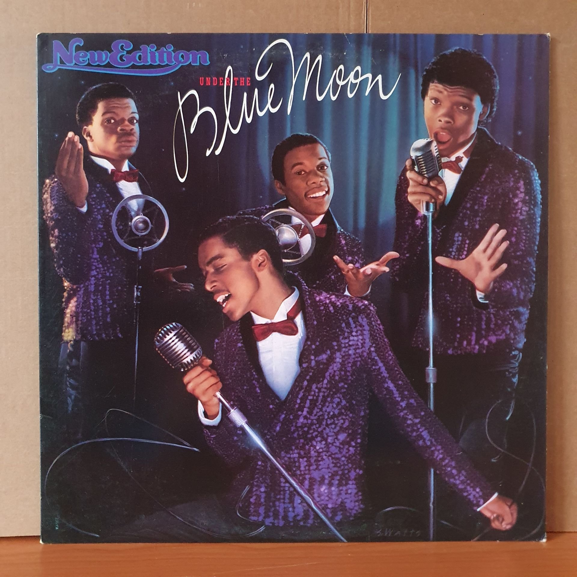 NEW EDITION - UNDER THE BLUE MOON (1986) - LP 2.EL PLAK