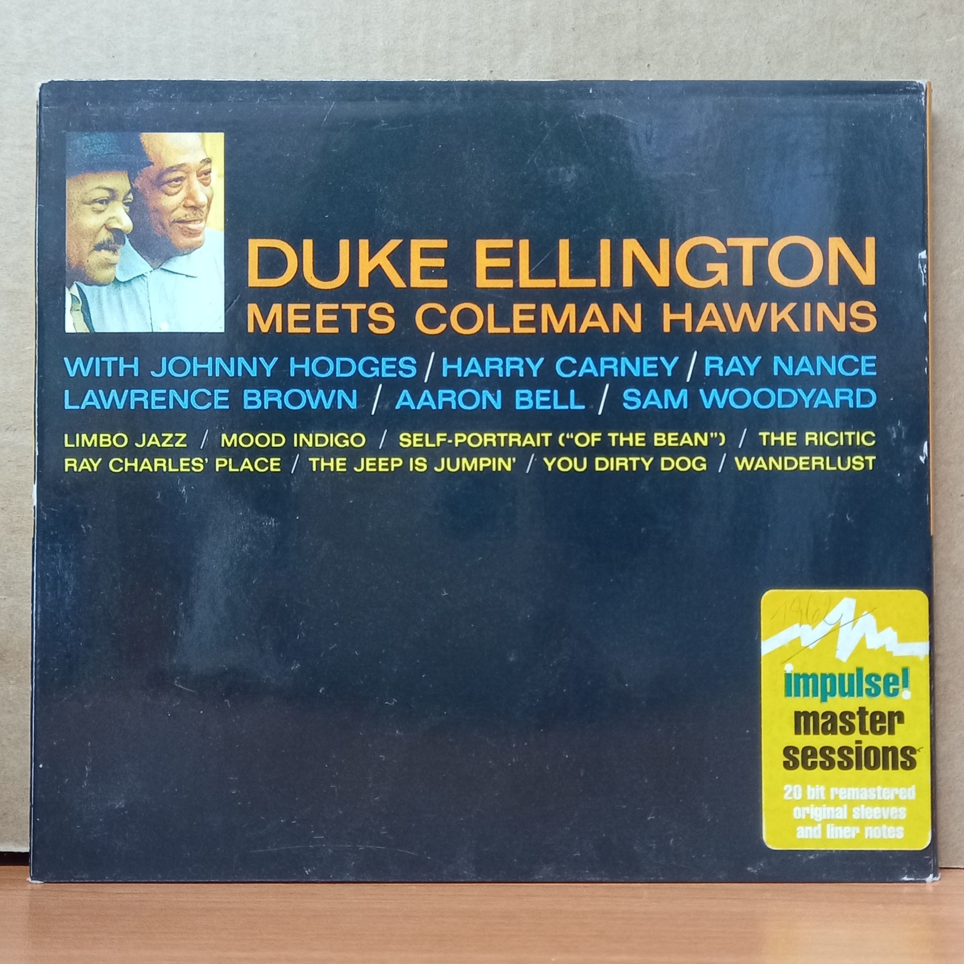 DUKE ELLINGTON MEETS COLEMAN HAWKINS – DUKE ELLINGTON MEETS COLEMAN HAWKINS (1995) - CD REMASTERED REISSUE 2.EL