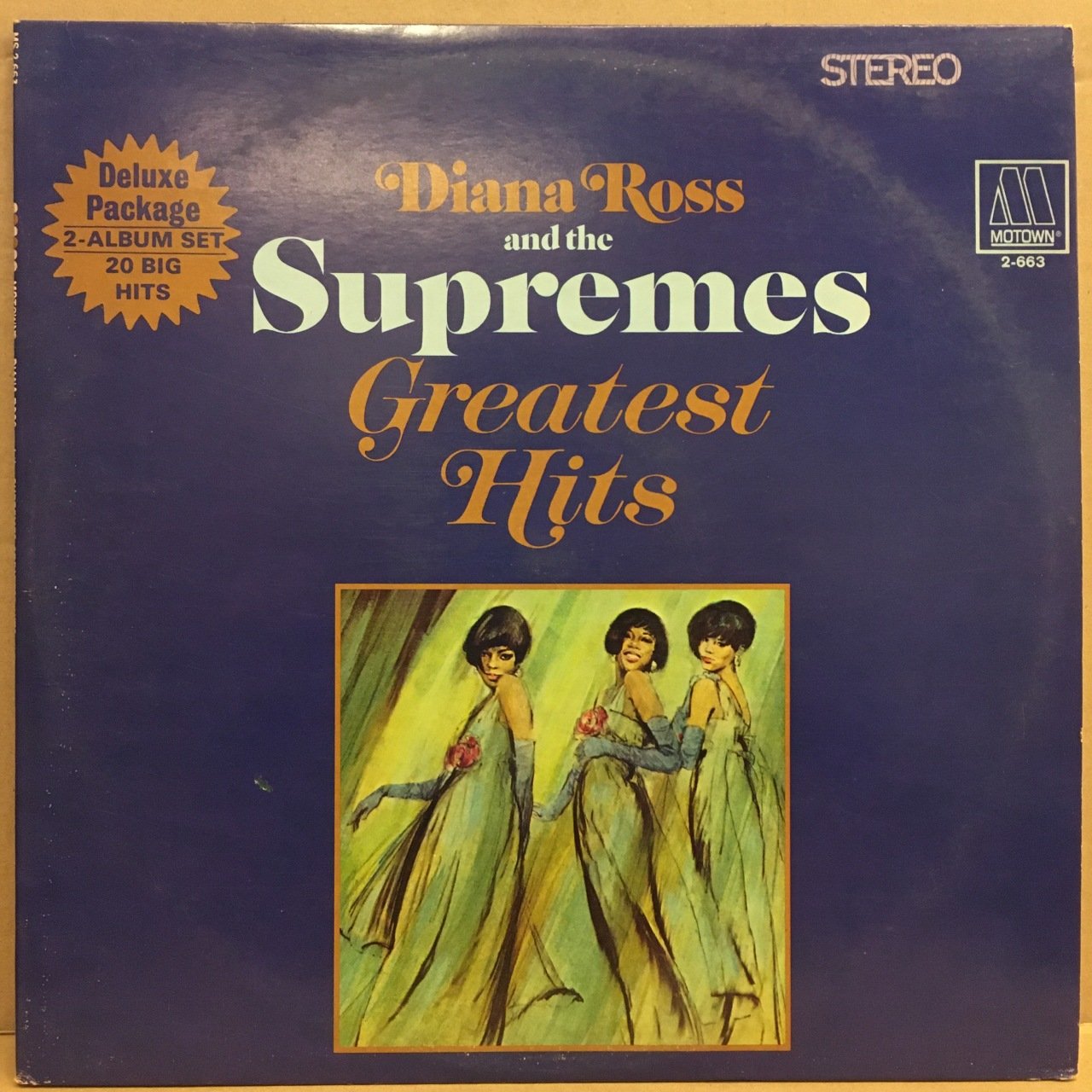 DIANA ROSS & THE SUPREMES - GREATEST HITS (1967) REISSUE 2.EL 2PLAK