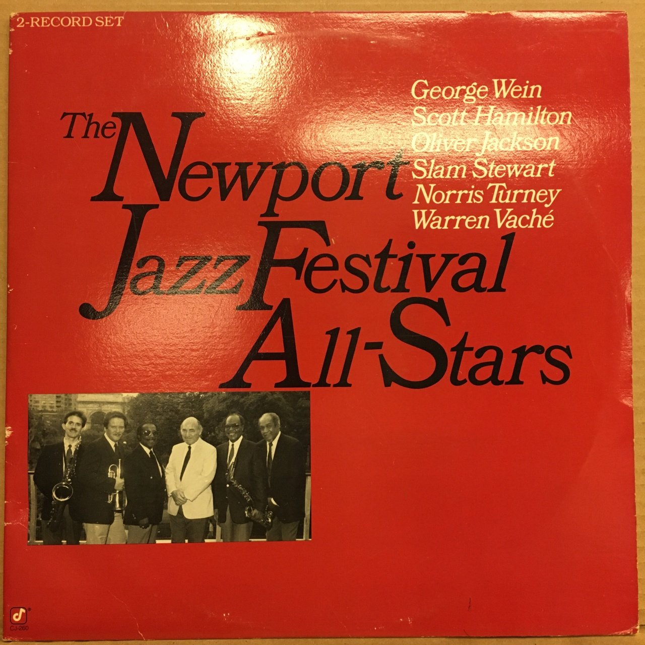 NEWPORT JAZZ FESTIVAL ALL-STARS 1985 SCOTT HAMILTON OLIVER JACKSON 2.EL 2PLAK CONCORD