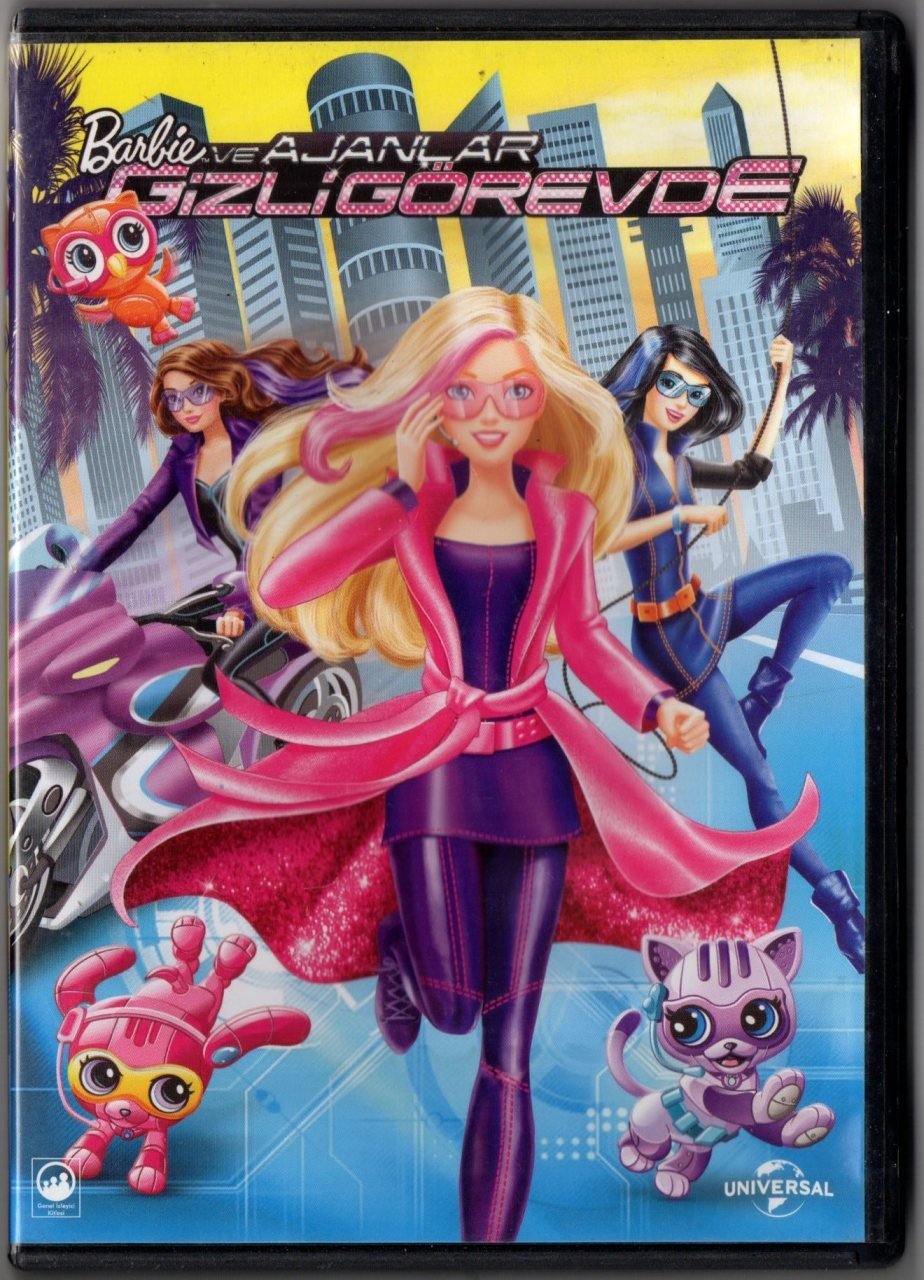 BARBIE VE AJANLAR GİZLİ GÖREVDE - DVD 2.EL ANİMASYON