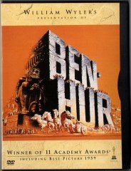 BEN-HUR (1959) - CHARLTON HESTON - JACK HAWKINS - WILLIAM WYLER - SNAPCASE DVD 2.EL