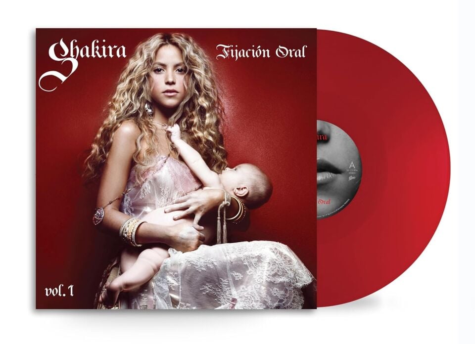 SHAKIRA - FIJACION ORAL VOL 1  (2005) - LP 2025 RED COLOURED EDITION SIFIR PLAK