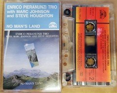ENRICO PIERANUNZI TRIO - NO MAN'S LAND (1990) CASSETTE MADE IN ITALY ''USED''