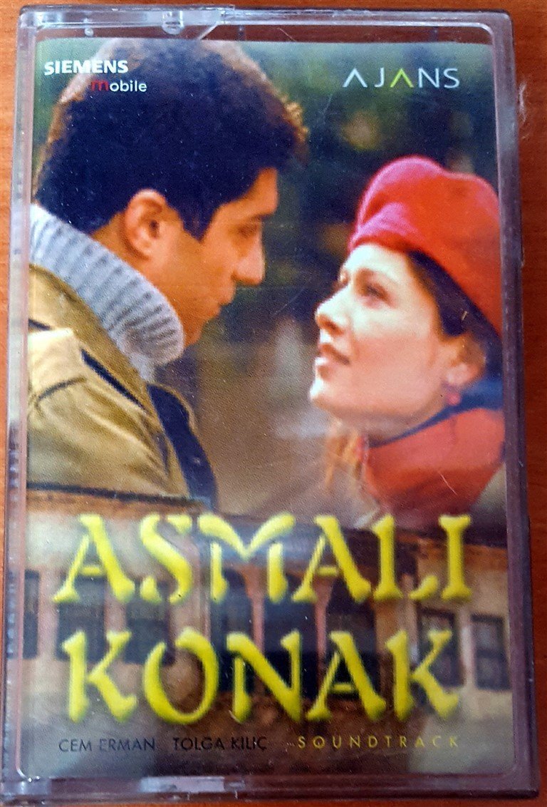 ASMALI KONAK - SOUNDTRACK CEM ERMAN TOLGA KILIÇ KASET 2.EL