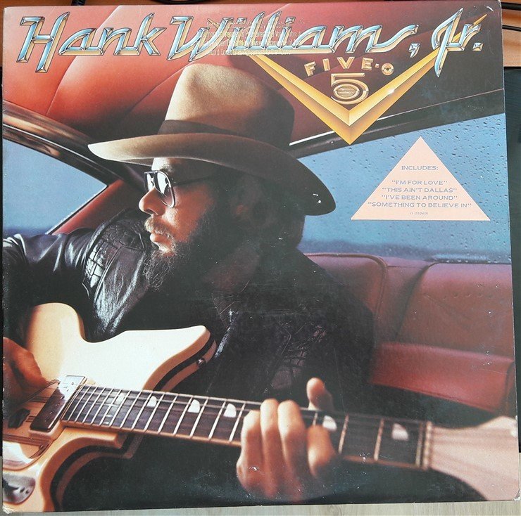 HANK WILLIAMS,JR. - FIVE-O (1985) - PLAK 2.EL