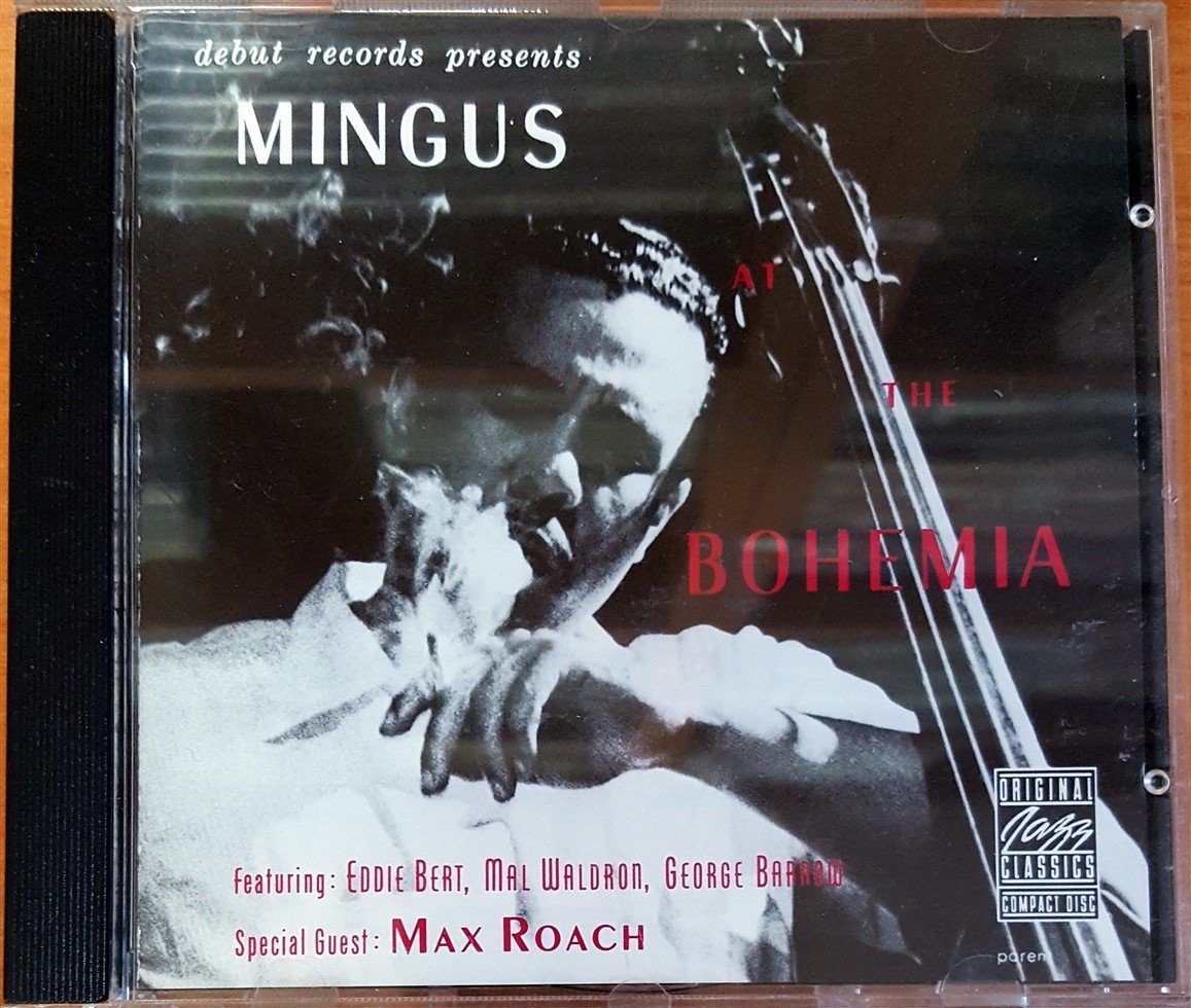 CHARLES MINGUS - MINGUS AT THE BOHEMIA (1956) 1990 DEBUT RECORDS REISSUE CD 2.EL