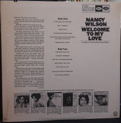 NANCY WILSON - WELCOME TO MY LOVE - 2.EL PLAK