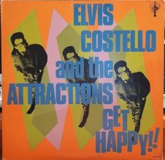 ELVIS COSTELLO - GET HAPPY (1980) - PLAK 2.EL