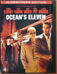 OCEAN'S ELEVEN - GEORGE CLOONEY - MATT DAMON - ANDY GARCIA - BRAD PITT - JULIA ROBERTS - STEVEN SODERBERGH - SNAPCASE DVD 2.EL 1. BÖLGE TR ALTYAZI YOKTUR