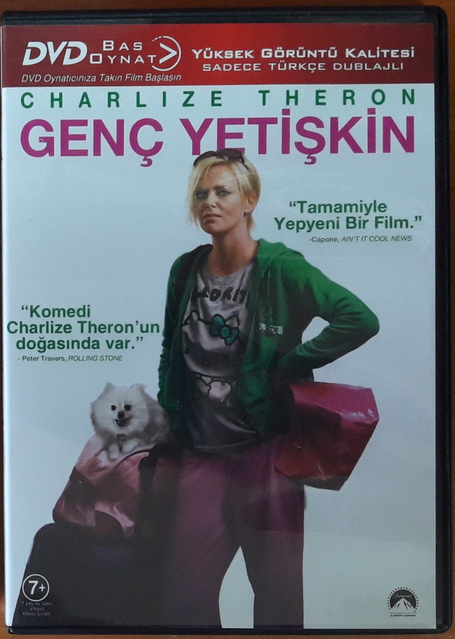 GENÇ YETİŞKİN - YOUNG ADULT - CHARLIZE THERON - BAS OYNAT DVD 2.EL