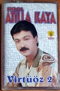 KRAL ATİLLA KAYA - VİRTÜÖZ 2 (1996) - KASET SIFIR