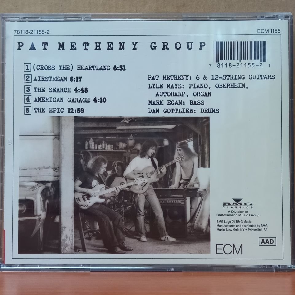 PAT METHENY GROUP - AMERICAN GARAGE - CD 2.EL