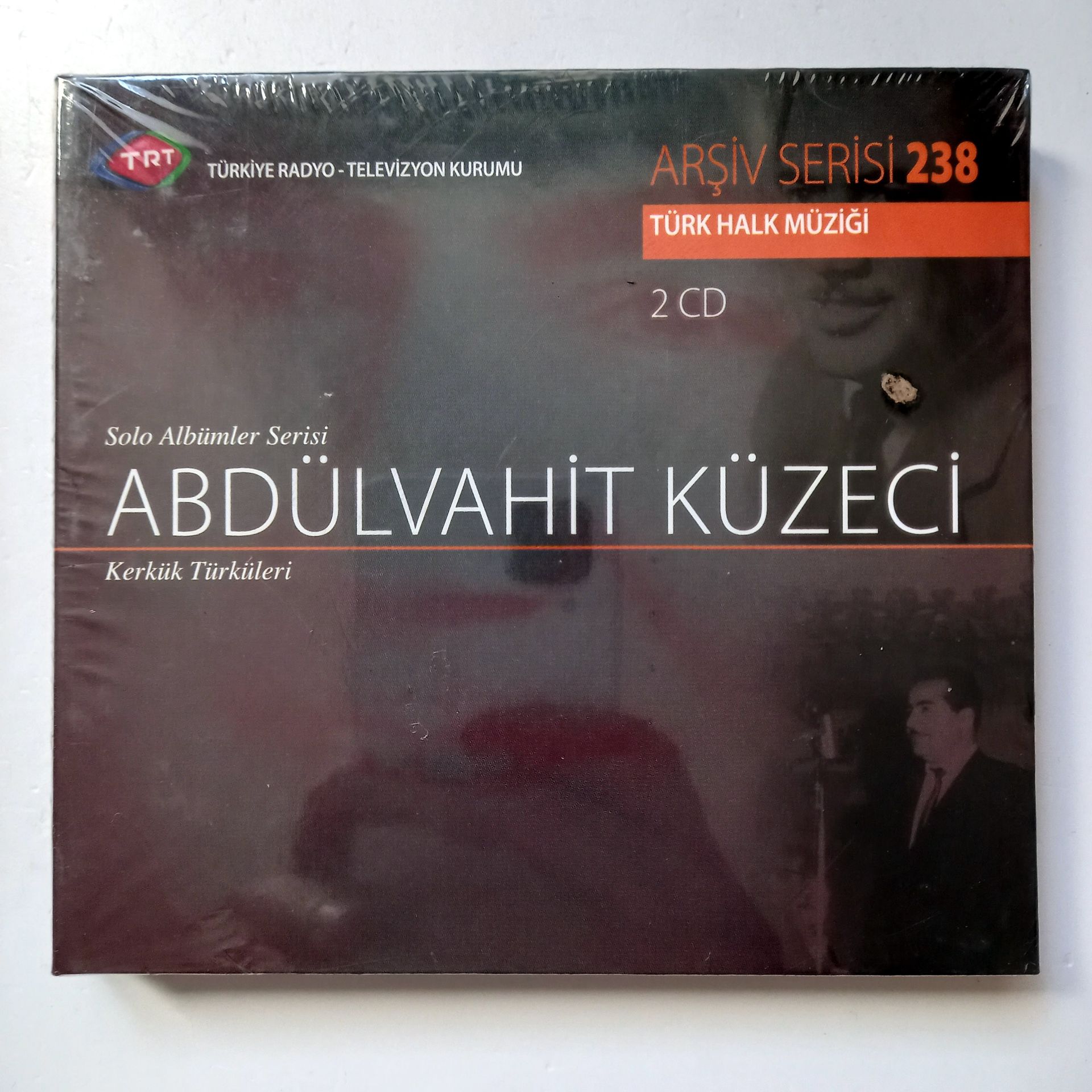 ABDÜLVAHİT KÜZECİ - KERKÜK TÜRKÜLERİ / TÜRK HALK MÜZİĞİ / TRT ARŞİV SERİSİ 238 - 2CD SIFIR