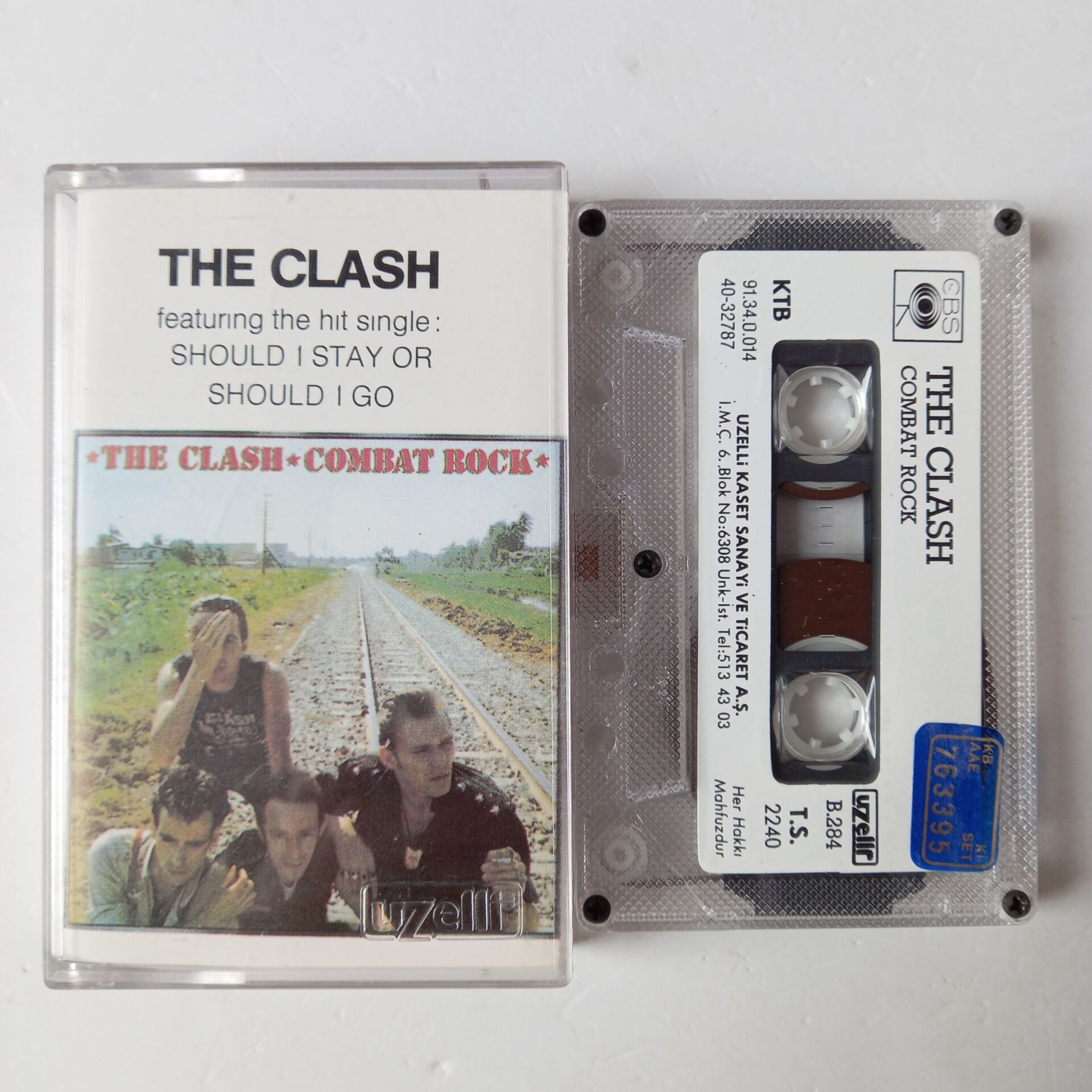 THE CLASH - COMBAT ROCK (1994) - KASET 2.EL
