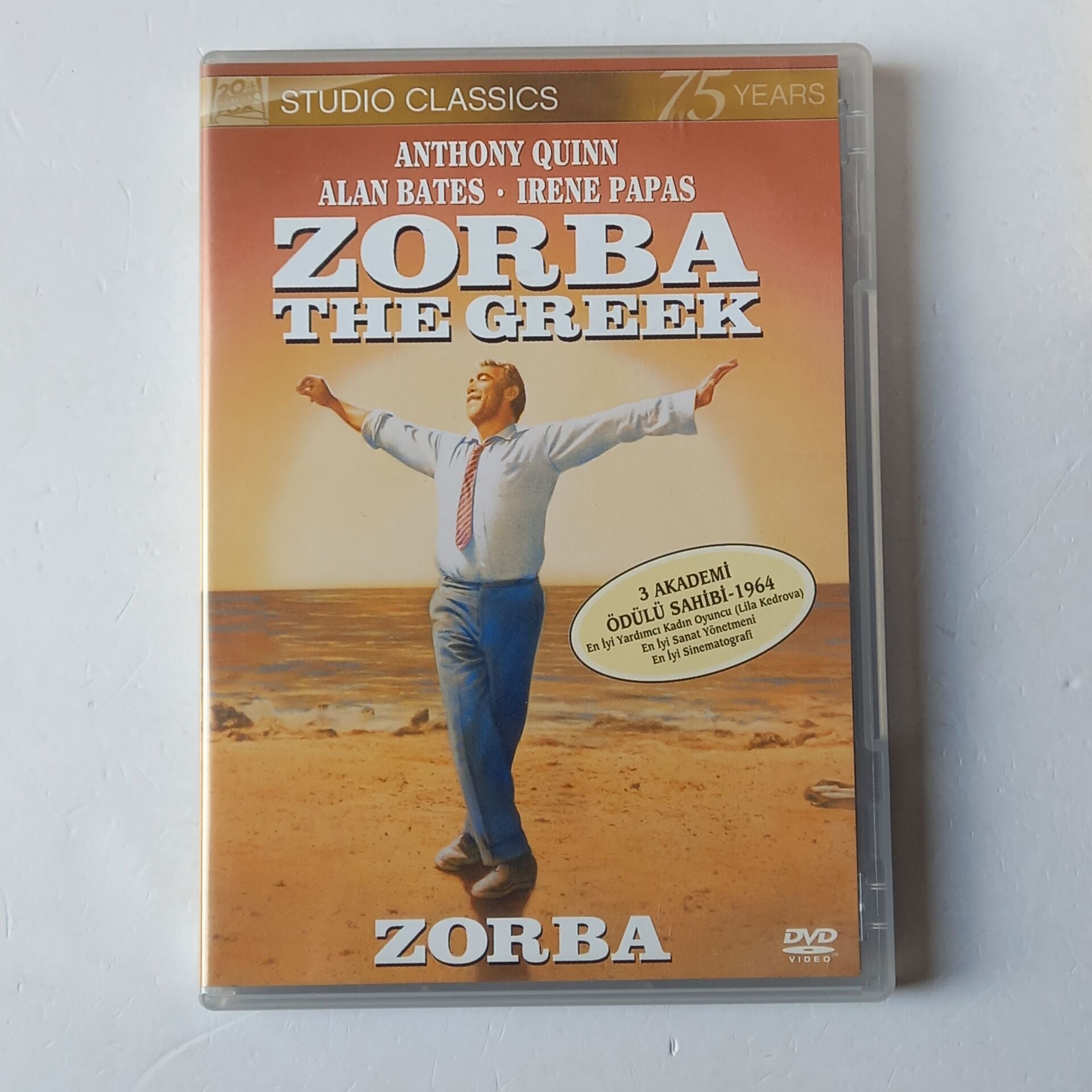 ZORBA THE GREEK - ANTHONY QUINN, ALAN BATES, IRENE PAPAS - DVD 2.EL