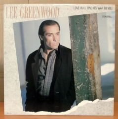 LEE GREENWOOD - LOVE WILL FIND IT'S WAY LP 2.EL