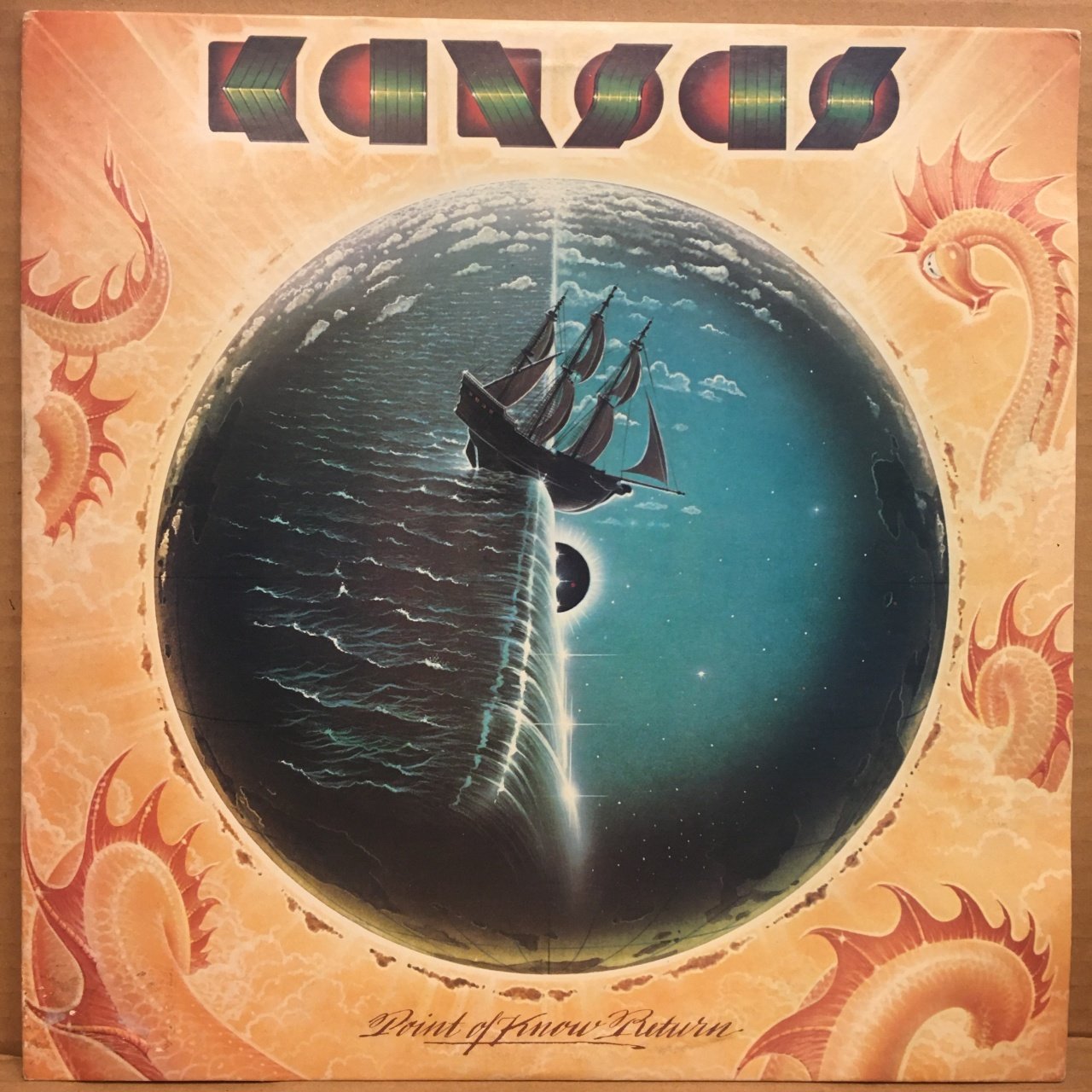KANSAS - POINT OF KNOW RETURN (1977) - PLAK 2.EL