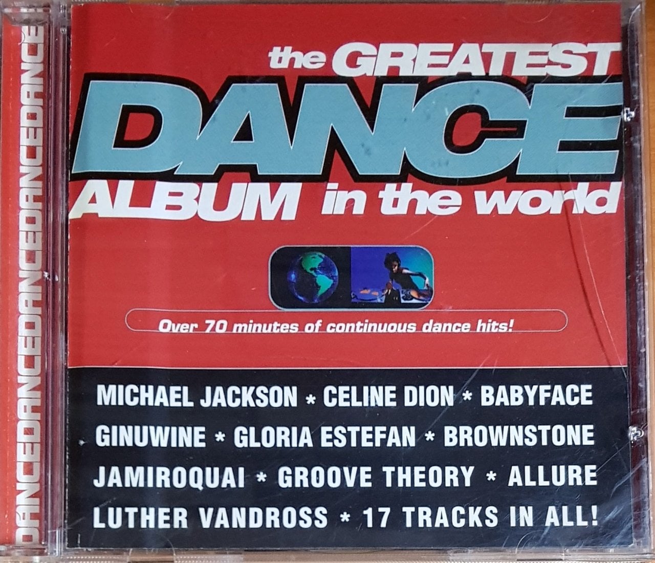 THE GREATEST DANCE ALBUM IN THE WORLD / MICHAEL JACKSON, CELINE DION, BABYFACE, GLORIA ESTEFAN, JAMIROQUAI (1997) CD 2.EL