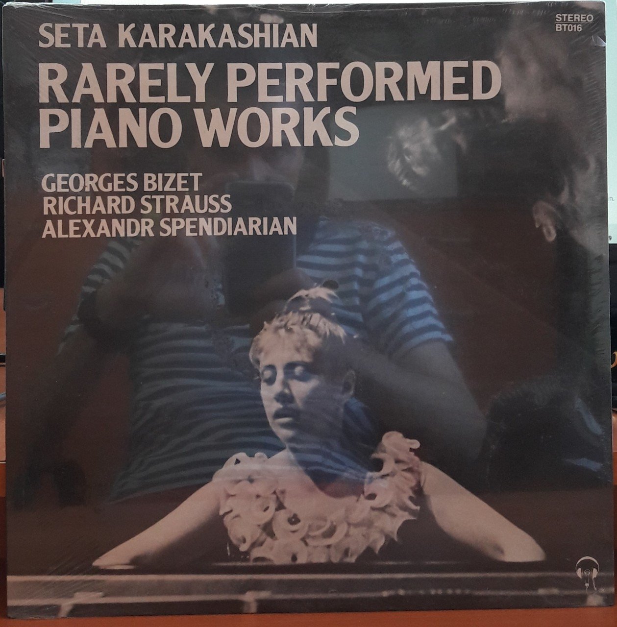 SETA KARAKASHIAN - RARELY PERFORMED PIANO WORKS (1983) - DÖNEM BASKISI SIFIR PLAK