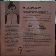 SETA KARAKASHIAN - RARELY PERFORMED PIANO WORKS (1983) - DÖNEM BASKISI SIFIR PLAK