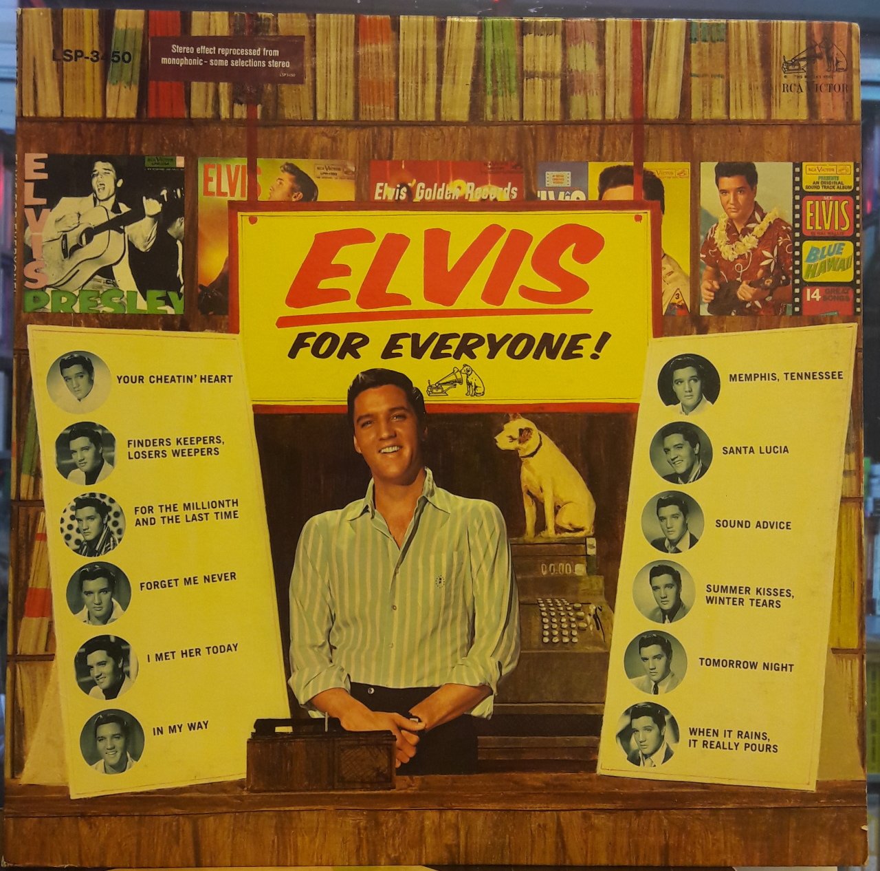 ELVIS PRESLEY - ELVIS FOR EVERYONE! (1965) - PLAK 2.EL