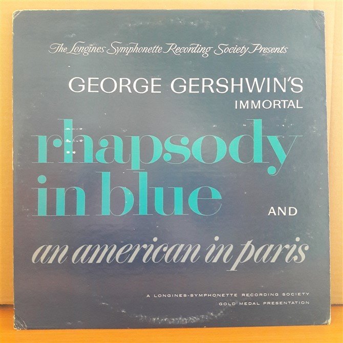GERSHWIN: RHAPSODY IN BLUE, AN AMERICAN IN PARIS - LP 2.EL PLAK