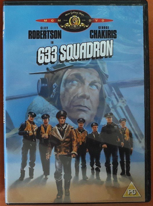 633 SQUADRON - CLIFF ROBERTSON - DVD 2.EL TR ALTYAZI YOKTUR