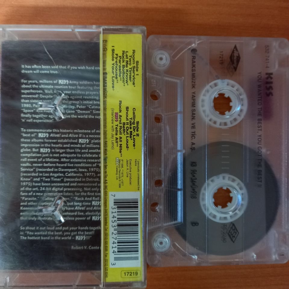 KISS - YOU WANTED THE BEST, YOU GOT THE BEST!! (1996) - KASET 2.EL