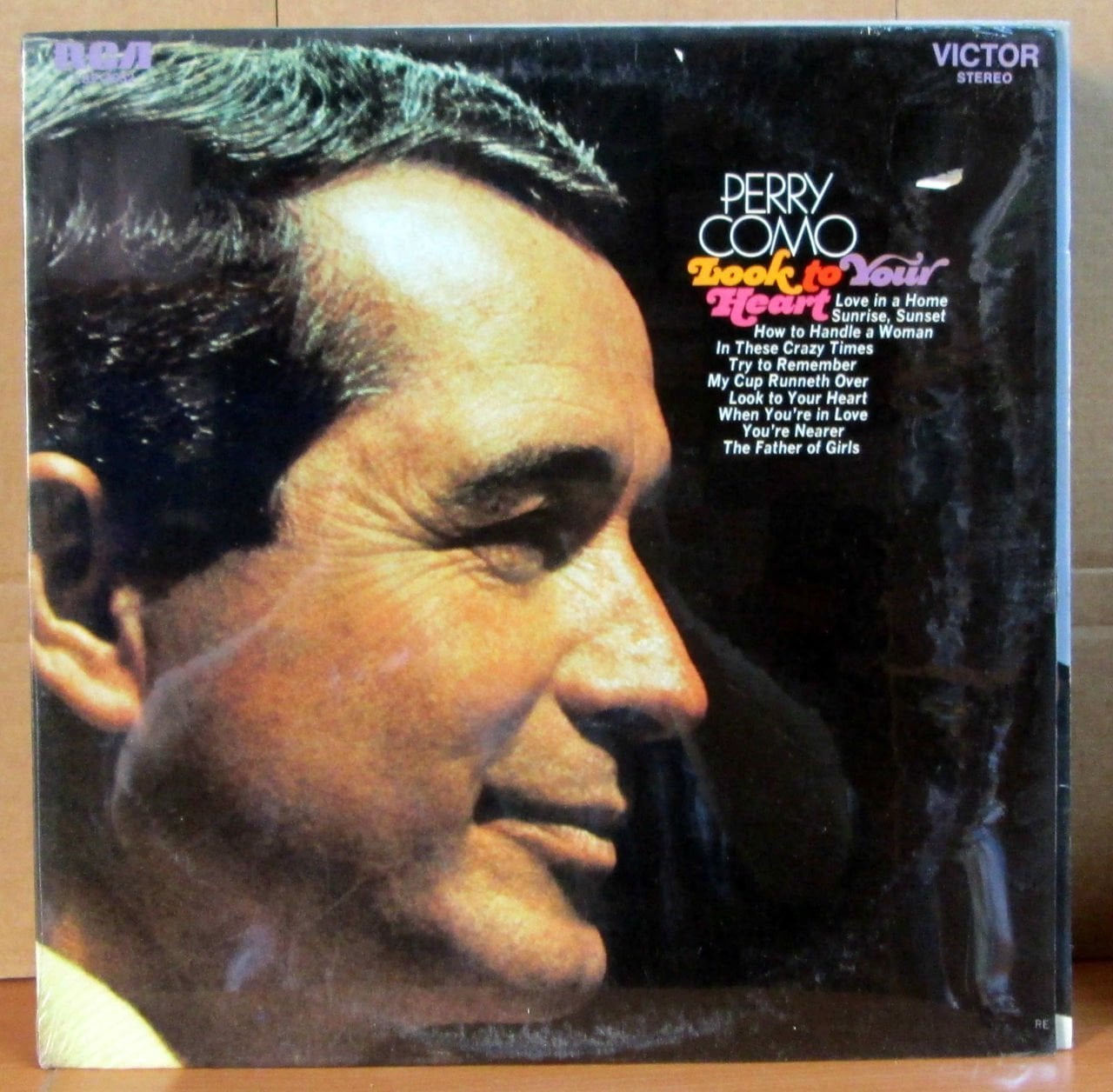 PERRY COMO - LOOK TO YOUR HEART LP SIFIR