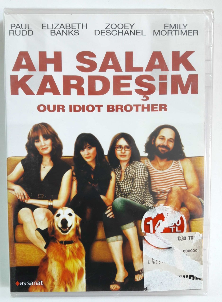 AH SALAK KARDEŞİM - OUR IDIOT BROTHER - PAUL RUDD - DVD SIFIR
